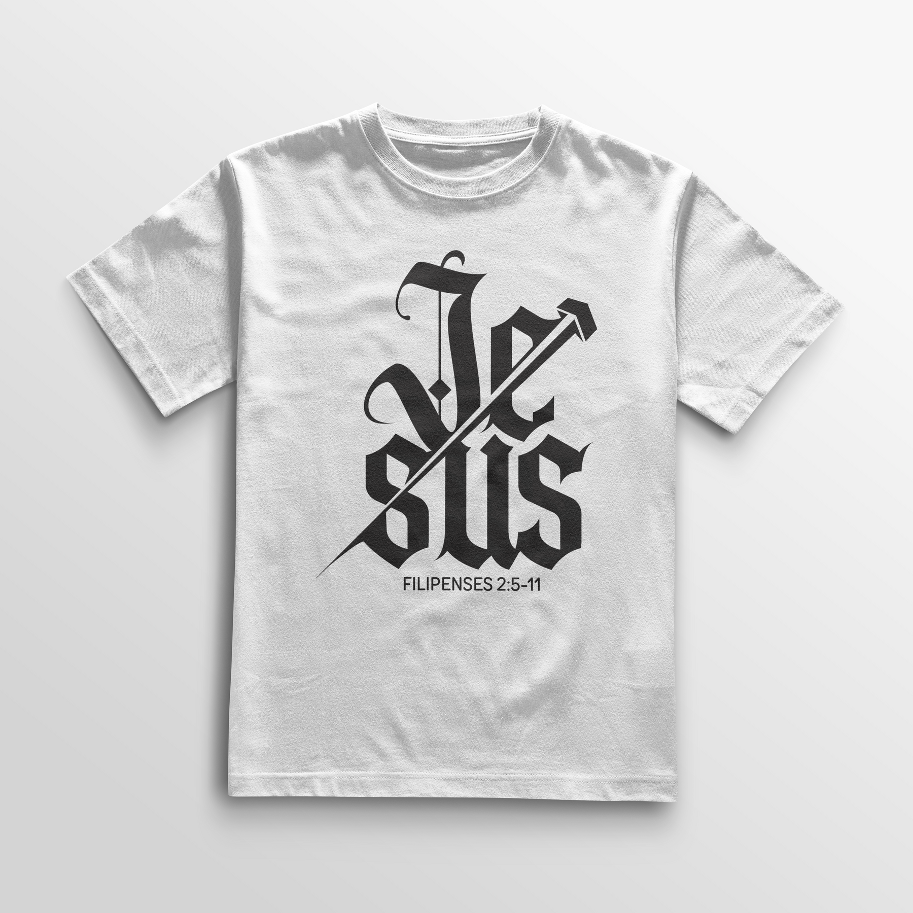 Camiseta Feminina Cotton TODAH – Jesus - Filipenses 2:5-11