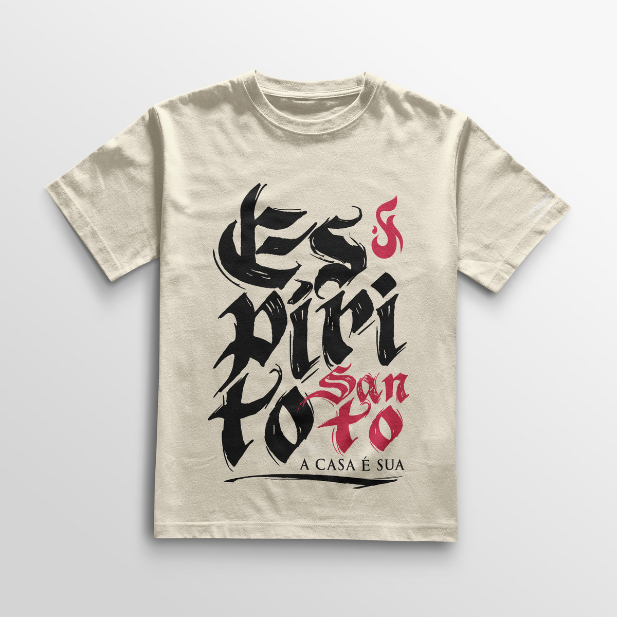 Camiseta Cotton Todah Clothing “Espírito Santo – A Casa é Sua”