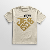 Camiseta “Jesus Salva – Retro Line” Cotton Premium