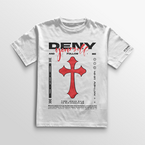 Camiseta Todah Clothing “Deny Yourself – Mateus 16:24” Cotton Premium