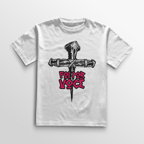 Camiseta Cotton Todah Clothing “Foi Por Você – A Cruz e o Pregão”