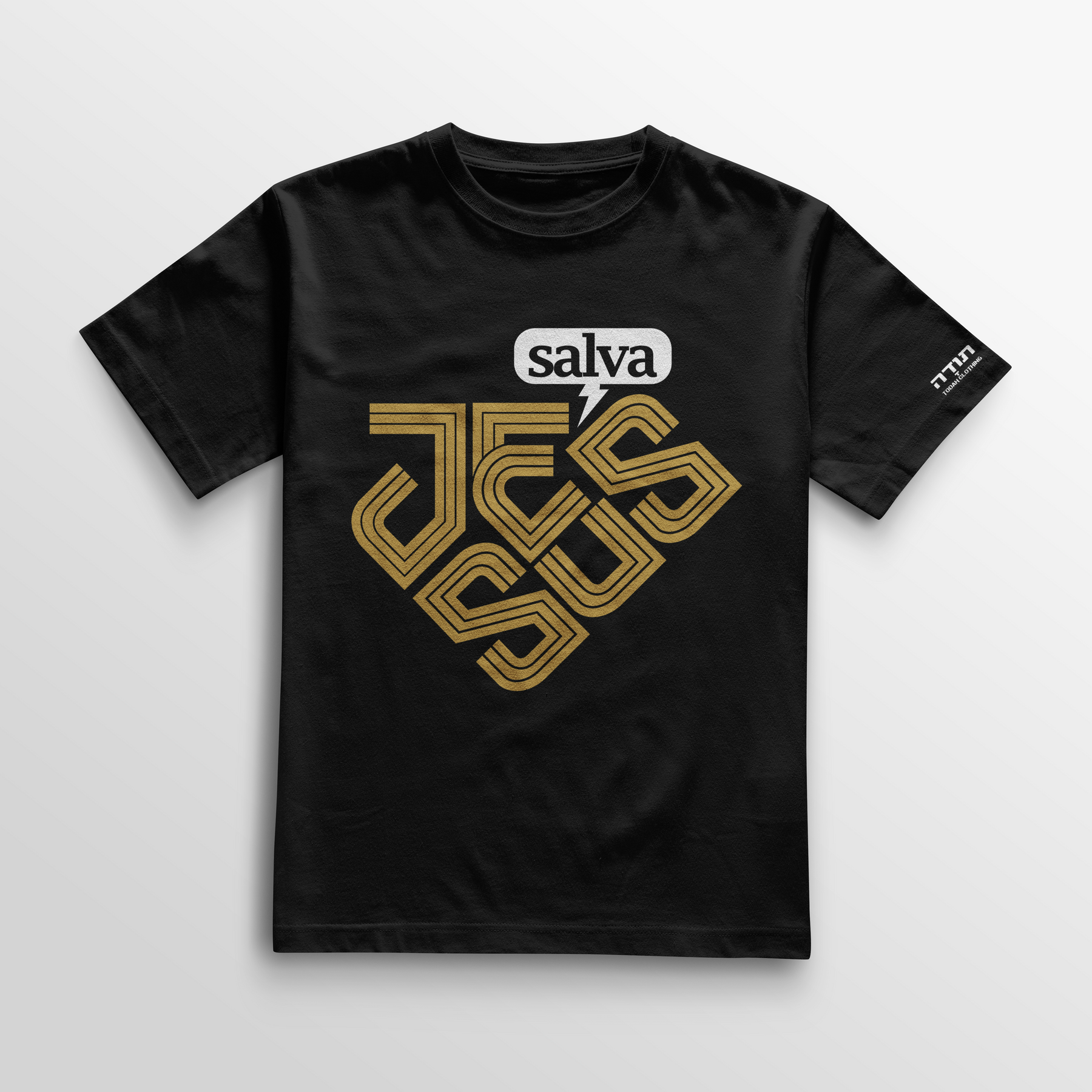 Camiseta “Jesus Salva – Retro Line” Cotton Premium