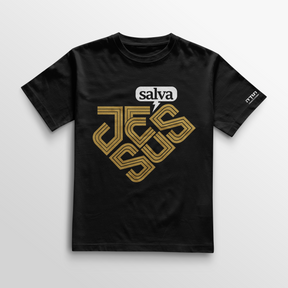 Camiseta “Jesus Salva – Retro Line” Cotton Premium