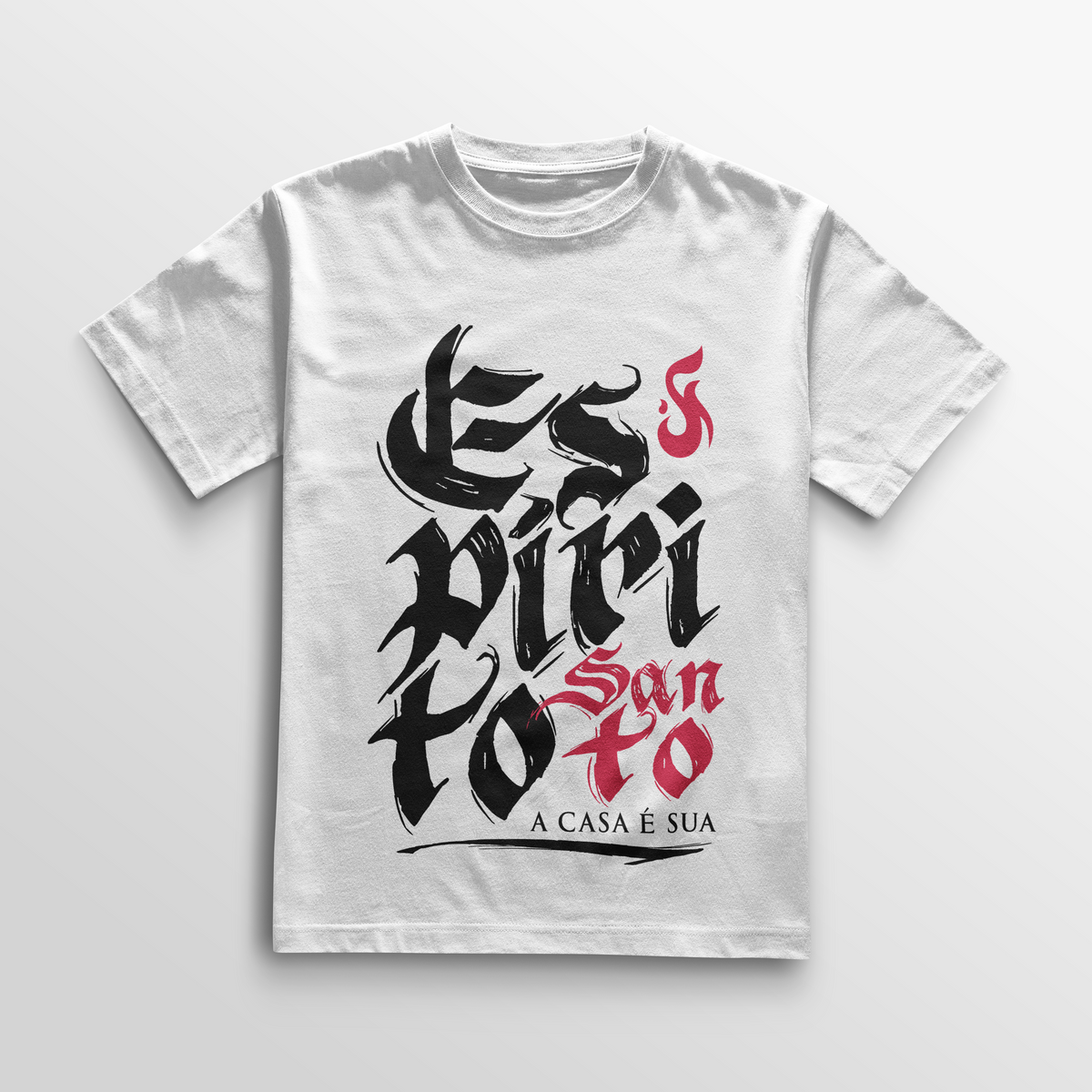 Camiseta Cotton Todah Clothing “Espírito Santo – A Casa é Sua"